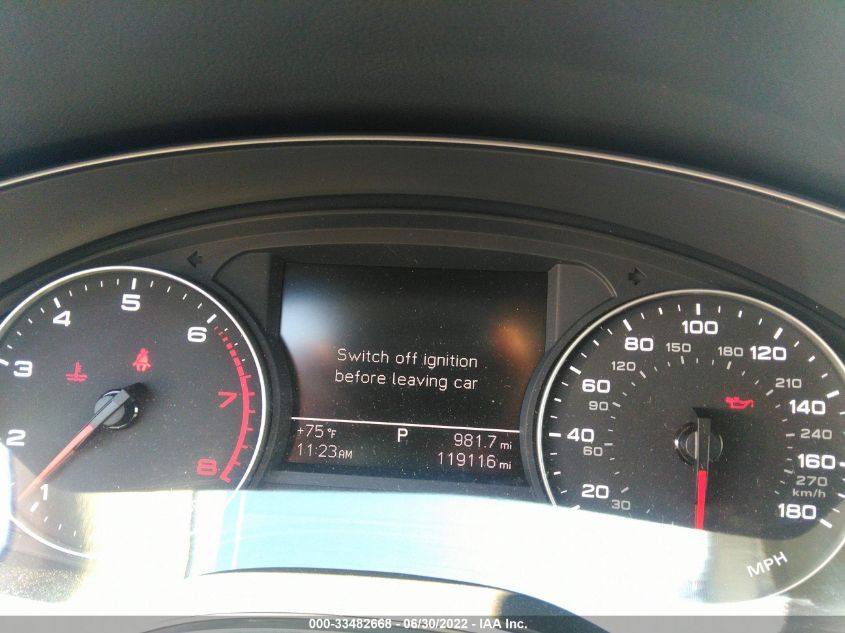 2014 AUDI A6 2.0T PREMIUM WAUFFAFC5EN016279