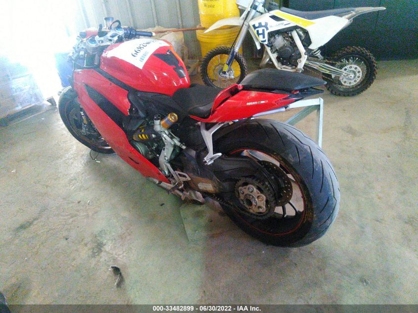 2013 DUCATI SUPERBIKE 1199 PANIGALE/S ZDM14BPWXDB007874