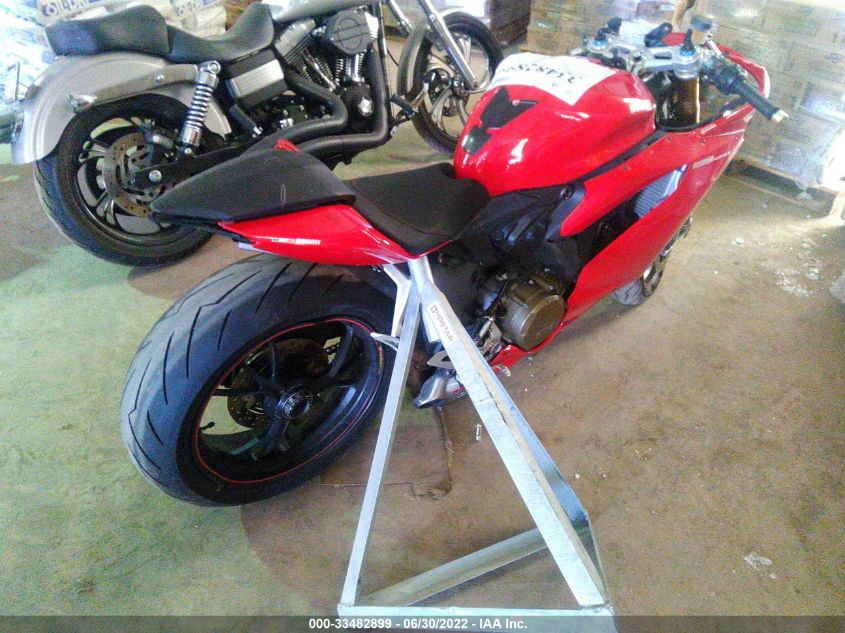 2013 DUCATI SUPERBIKE 1199 PANIGALE/S ZDM14BPWXDB007874