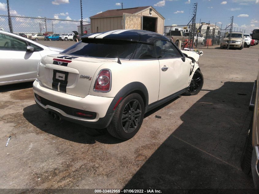 2013 MINI COOPER COUPE S WMWSX3C51DT466888