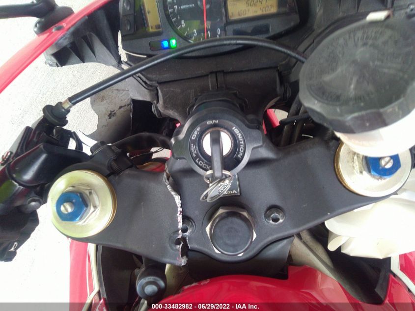 2012 HONDA CBR600 RR JH2PC4043CK500699