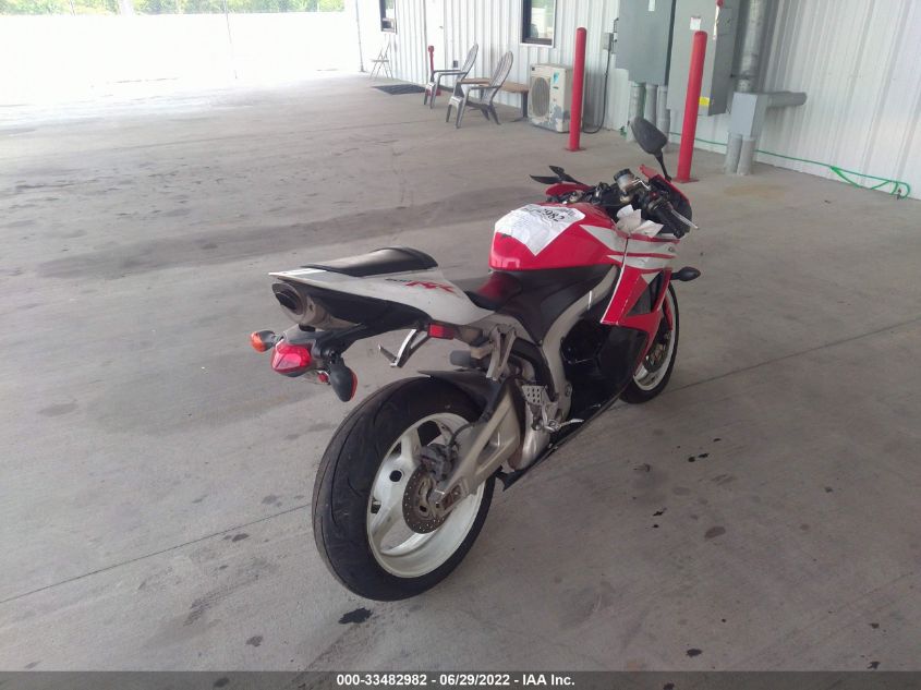 2012 HONDA CBR600 RR JH2PC4043CK500699