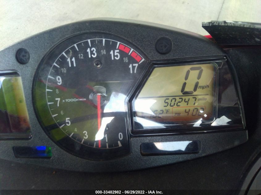 2012 HONDA CBR600 RR JH2PC4043CK500699
