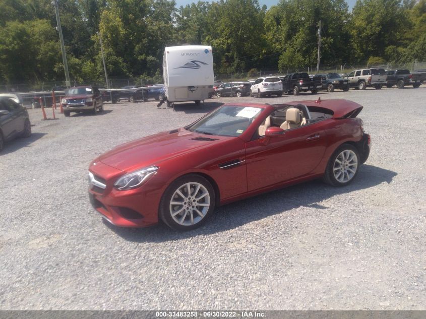 2018 MERCEDES-BENZ SLC SLC 300 WDDPK3JA1JF151130