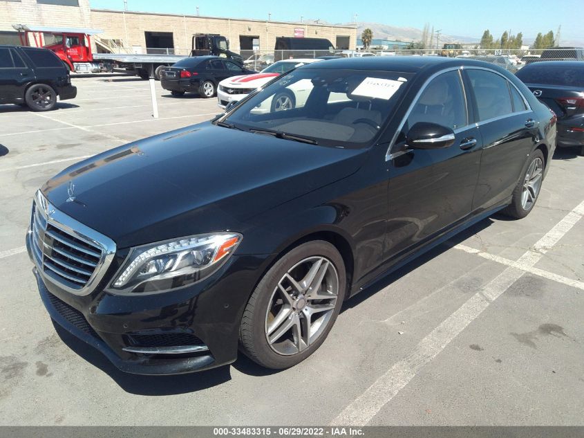 2015 MERCEDES-BENZ S-CLASS S 550 WDDUG8CB5FA084933