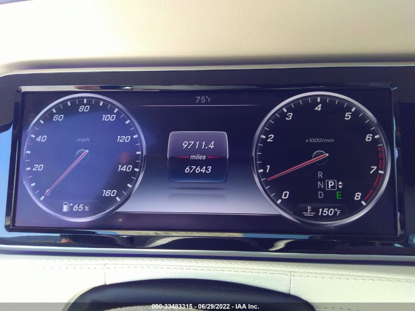 2015 MERCEDES-BENZ S-CLASS S 550 WDDUG8CB5FA084933