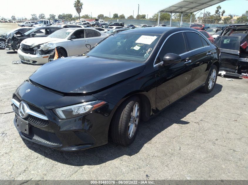 2019 MERCEDES-BENZ A-CLASS A 220 WDD3G4EB0KW026937