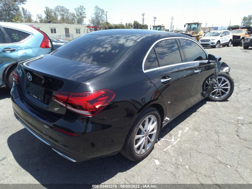 2019 MERCEDES-BENZ A-CLASS A 220 WDD3G4EB0KW026937