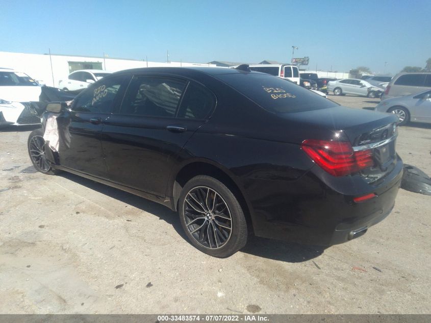 2015 BMW 7 SERIES 750LI XDRIVE WBAYF8C59FD653934