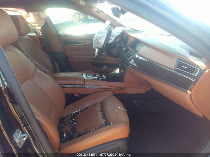 2015 BMW 7 SERIES 750LI XDRIVE WBAYF8C59FD653934