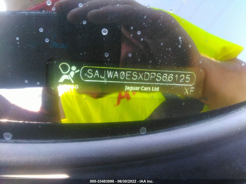 2013 JAGUAR XF SAJWA0ESXDPS66125