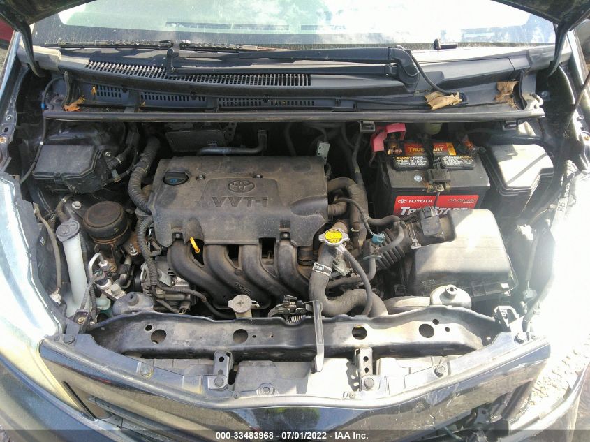 2013 TOYOTA YARIS JTDKTUD39DD555619
