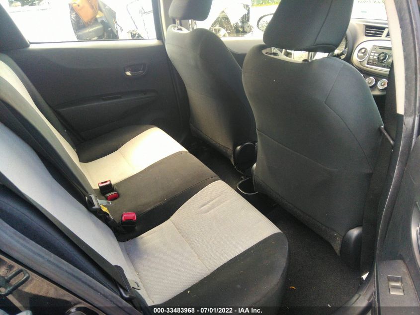 2013 TOYOTA YARIS JTDKTUD39DD555619