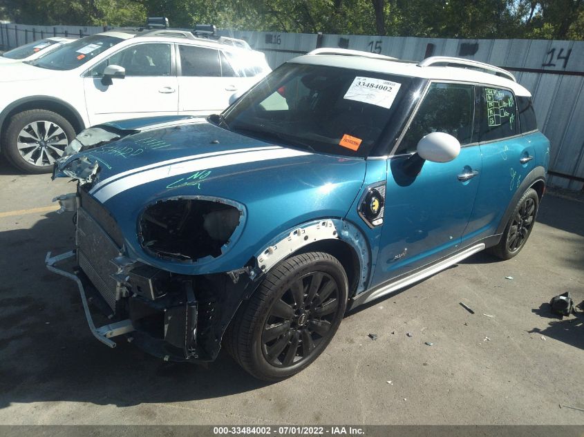 2018 MINI COUNTRYMAN COOPER S E WMZYU7C40J3B86317