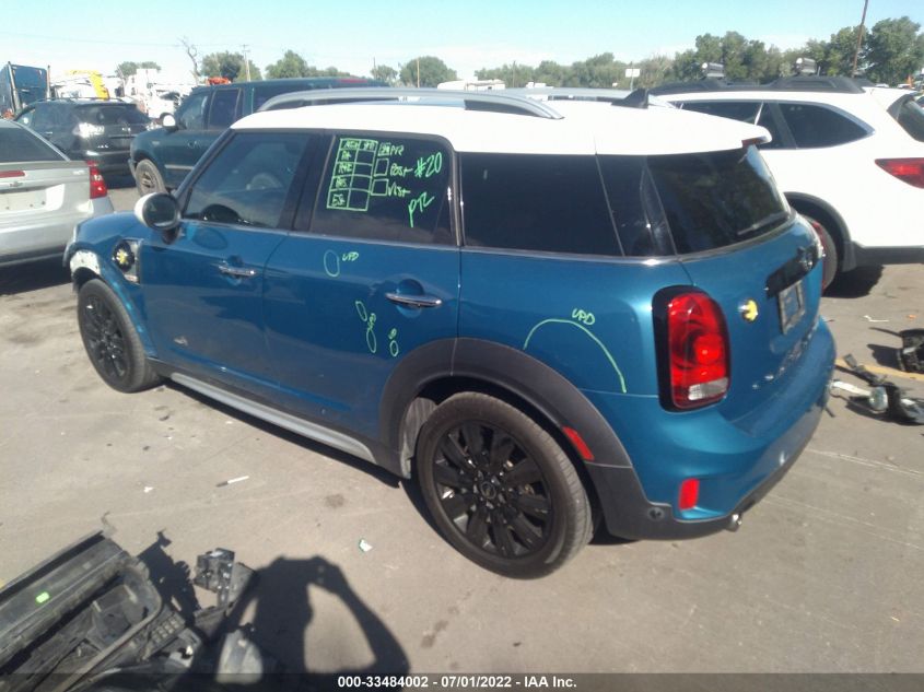 2018 MINI COUNTRYMAN COOPER S E WMZYU7C40J3B86317