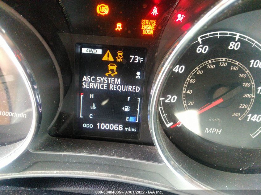 2013 MITSUBISHI OUTLANDER SPORT LE 4A4AR5AU3DE023640