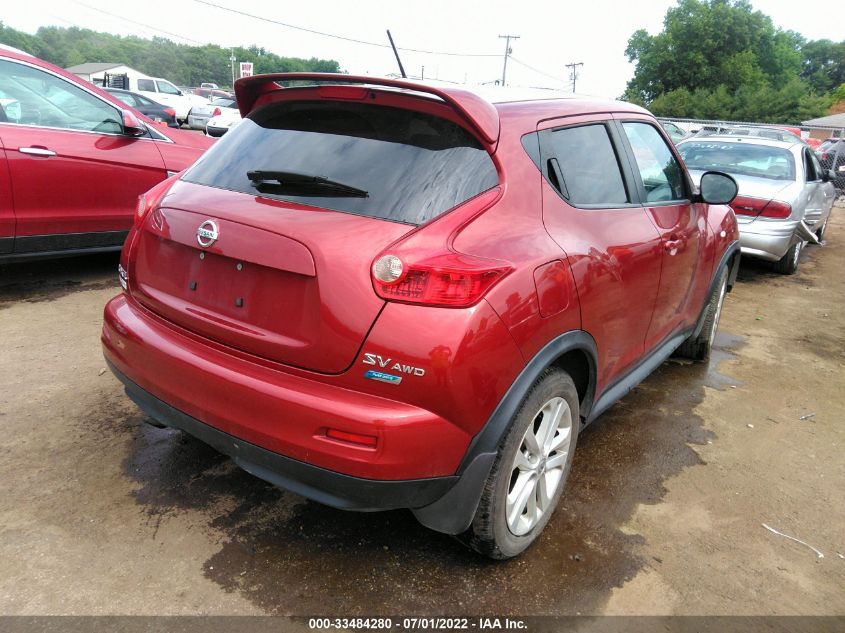 2013 NISSAN JUKE SV JN8AF5MVXDT216842