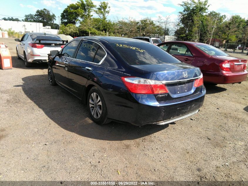 2013 HONDA ACCORD SDN LX 1HGCR2F38DA183584