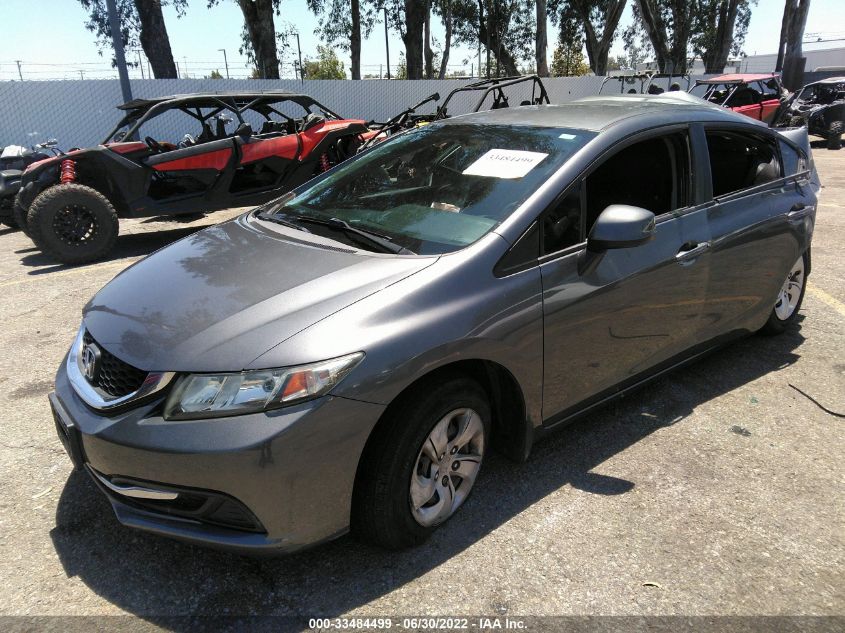 2013 HONDA CIVIC SDN LX 19XFB2F50DE261158