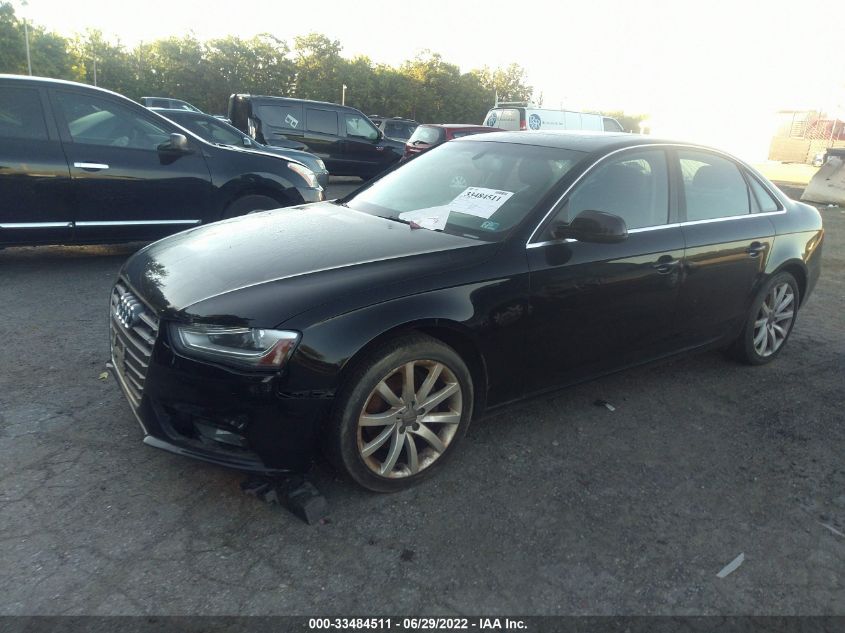 2013 AUDI A4 PREMIUM PLUS WAUFFAFL7DN014645