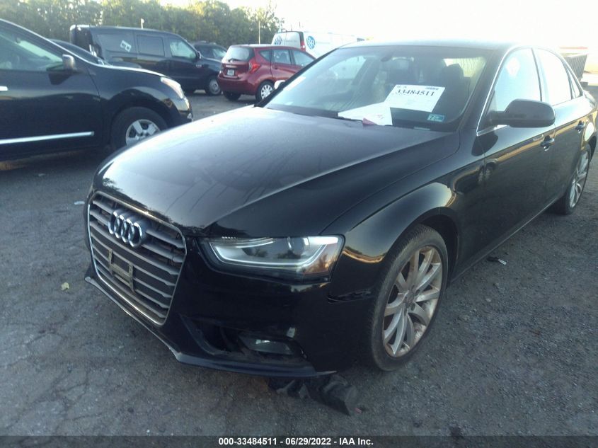2013 AUDI A4 PREMIUM PLUS WAUFFAFL7DN014645