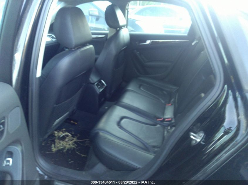 2013 AUDI A4 PREMIUM PLUS WAUFFAFL7DN014645