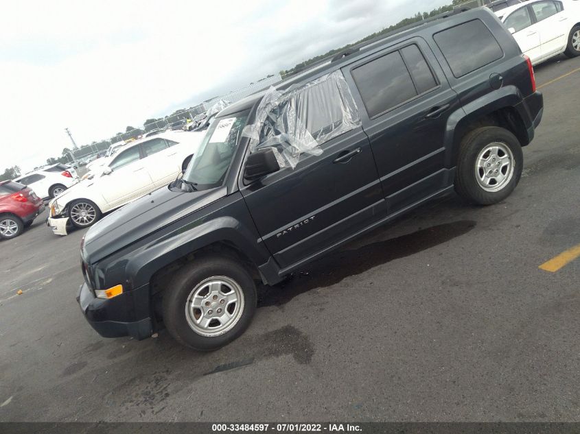 2014 JEEP PATRIOT SPORT 1C4NJRBB3ED523308