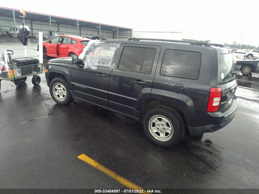2014 JEEP PATRIOT SPORT 1C4NJRBB3ED523308