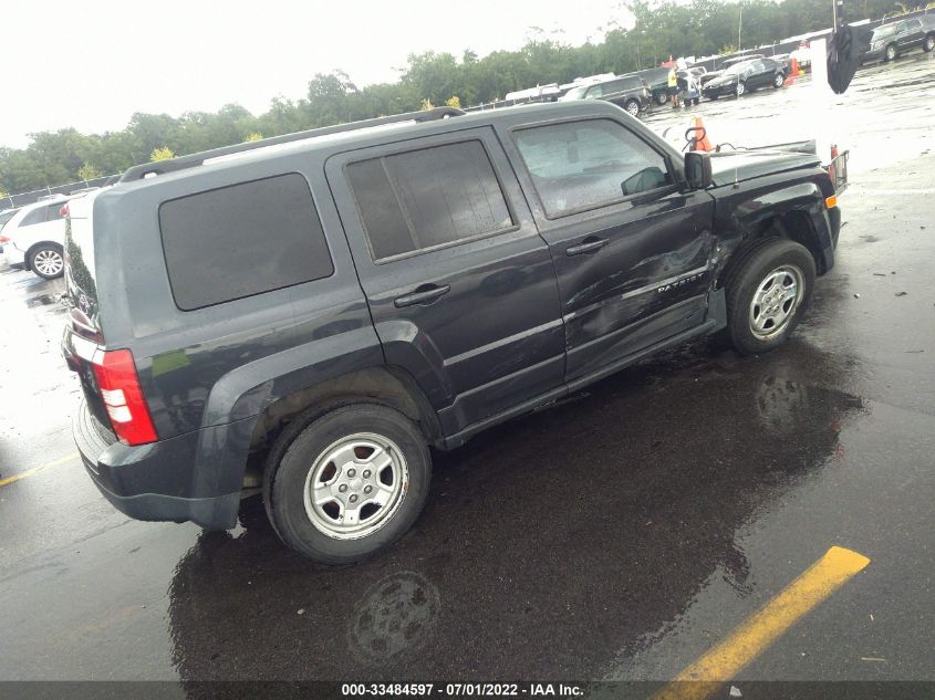 2014 JEEP PATRIOT SPORT 1C4NJRBB3ED523308