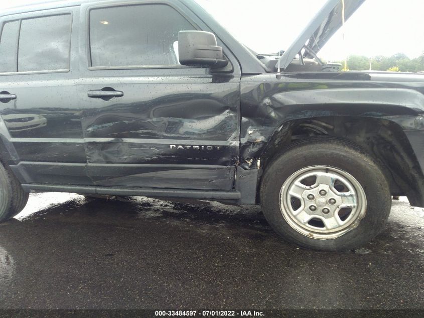 2014 JEEP PATRIOT SPORT 1C4NJRBB3ED523308