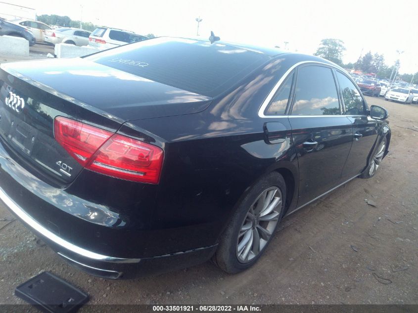 2013 AUDI A8 L 4.0L WAUR2AFD3DN018354