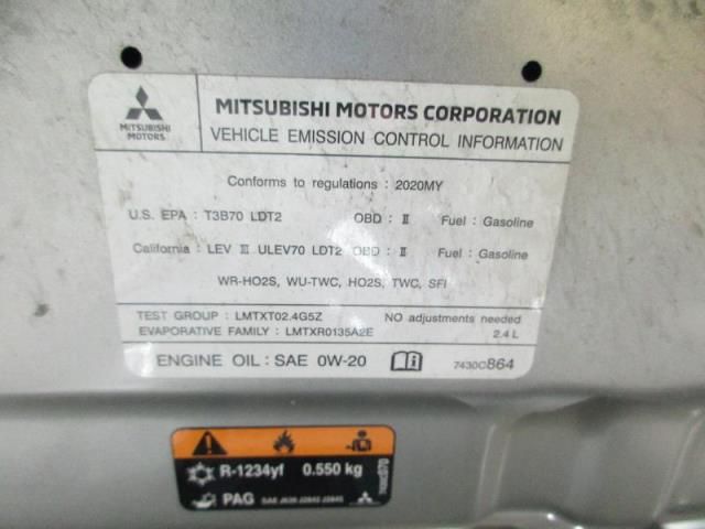 2020 MITSUBISHI OUTLANDER ES/SE/SEL/LE/SP JA4AZ3A36LZ026794