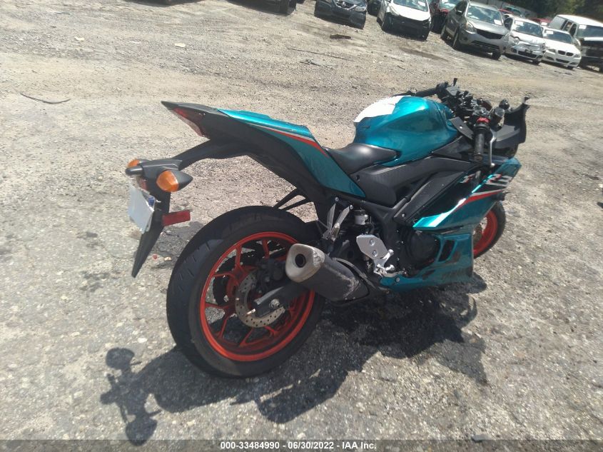 2021 YAMAHA YZFR3 A MH3RH18YXMK007226