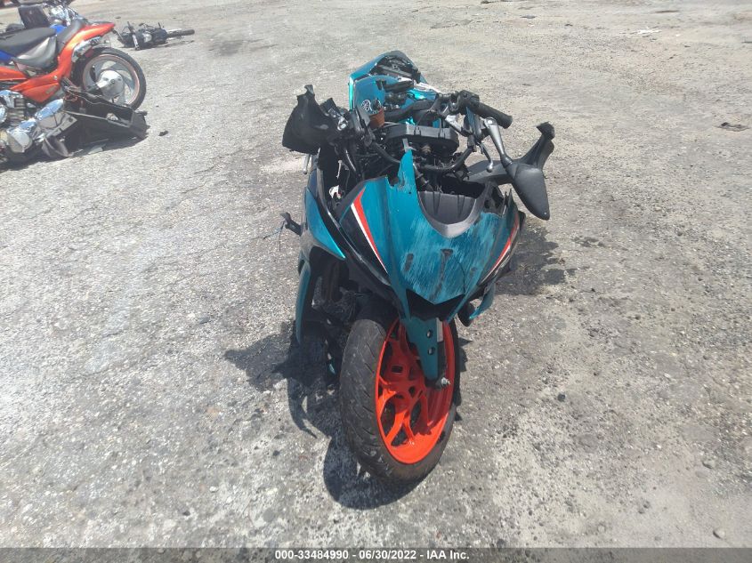 2021 YAMAHA YZFR3 A MH3RH18YXMK007226