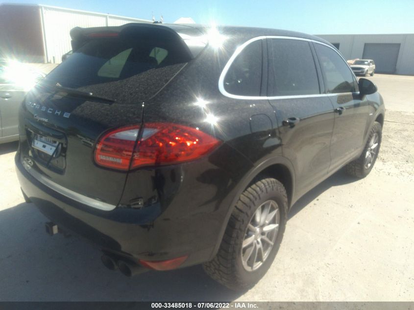 2013 PORSCHE CAYENNE DIESEL WP1AF2A27DLA40142