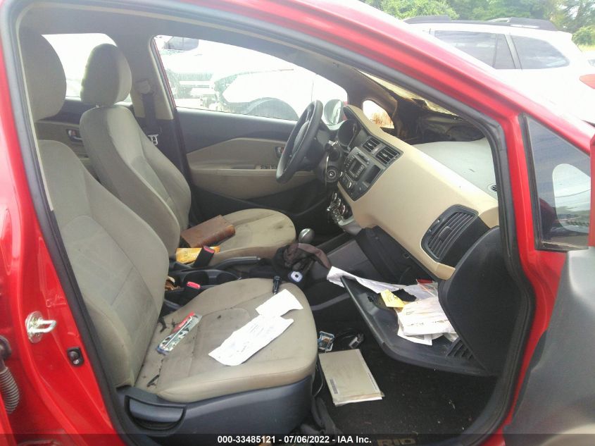 2015 KIA RIO LX KNADM4A34F6440330