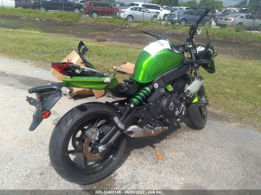 2015 KAWASAKI EX650 E JKAEXEE12FDA20121