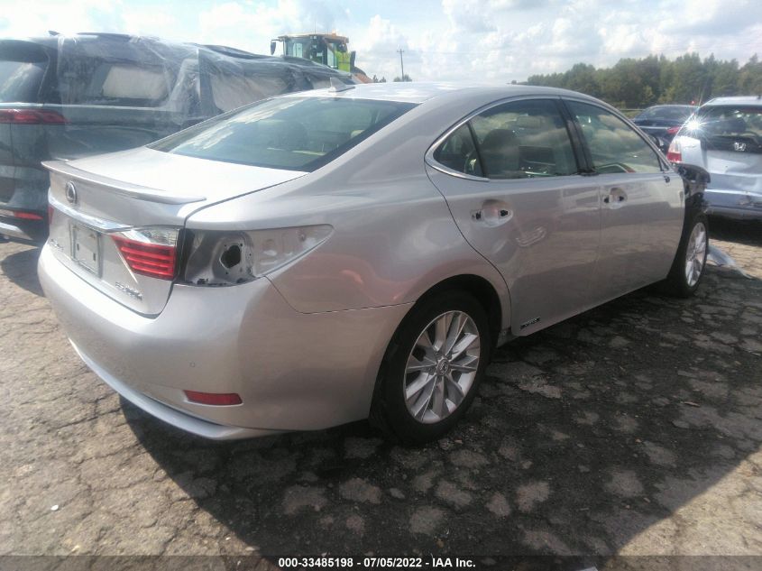 2013 LEXUS ES 300H HYBRID JTHBW1GG8D2004063