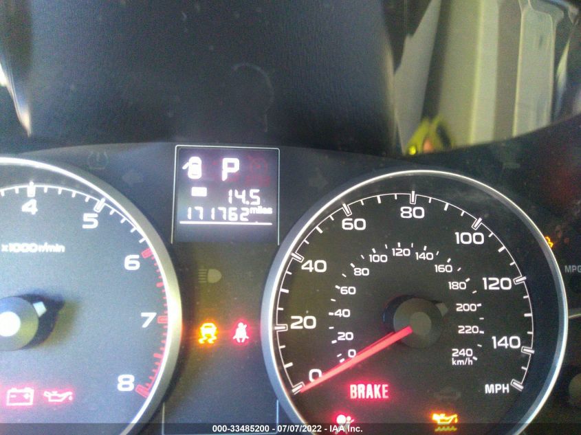 2014 SUBARU LEGACY 2.5I PREMIUM 4S3BMBC60E3022241