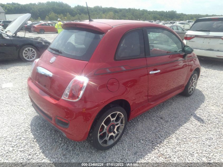 2013 FIAT 500 SPORT 3C3CFFBR9DT529146