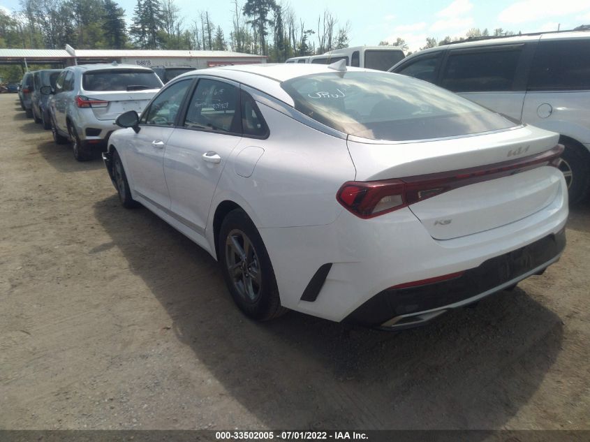 2022 KIA K5 LXS 5XXG14J21NG142401