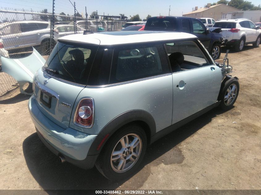 2013 MINI COOPER HARDTOP WMWSU3C5XDT546666