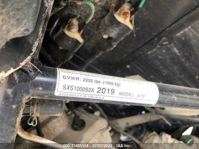 2019 HONDA SXS1000 S2X 1HFVE0517K4001172