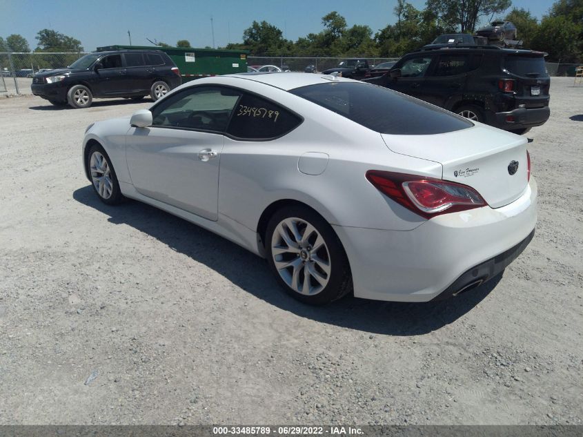 2013 HYUNDAI GENESIS COUPE 2.0T PREMIUM KMHHT6KD9DU088246