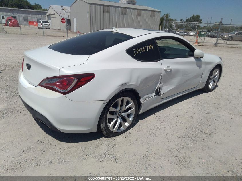 2013 HYUNDAI GENESIS COUPE 2.0T PREMIUM KMHHT6KD9DU088246