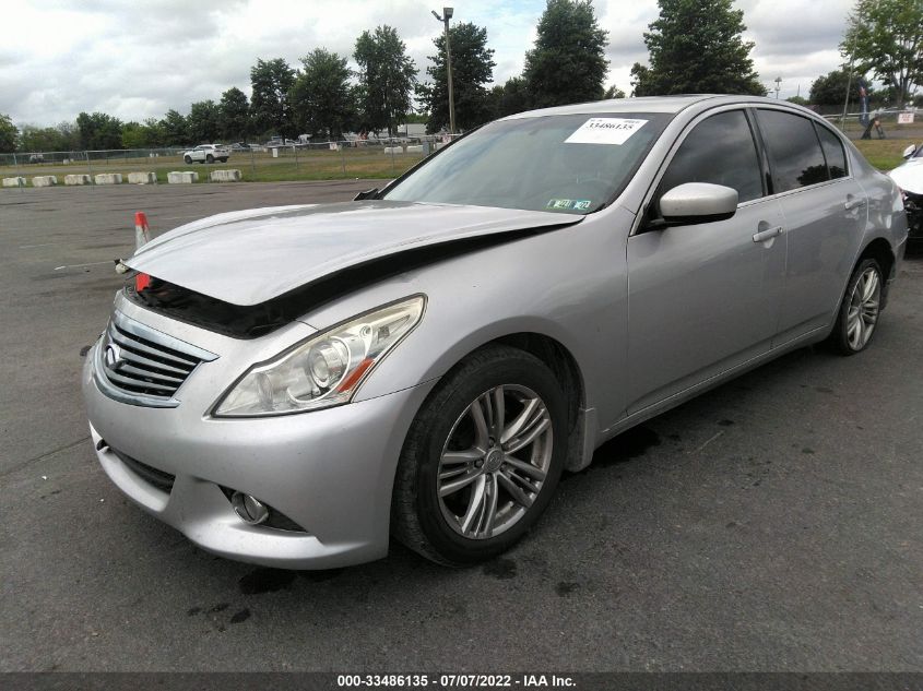 2013 INFINITI G37 SEDAN X JN1CV6AR7DM760250