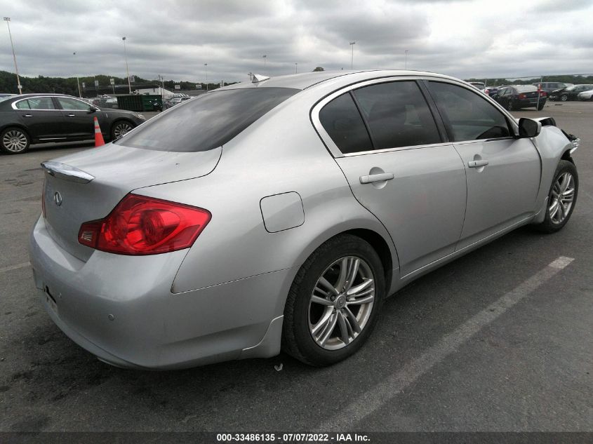 2013 INFINITI G37 SEDAN X JN1CV6AR7DM760250