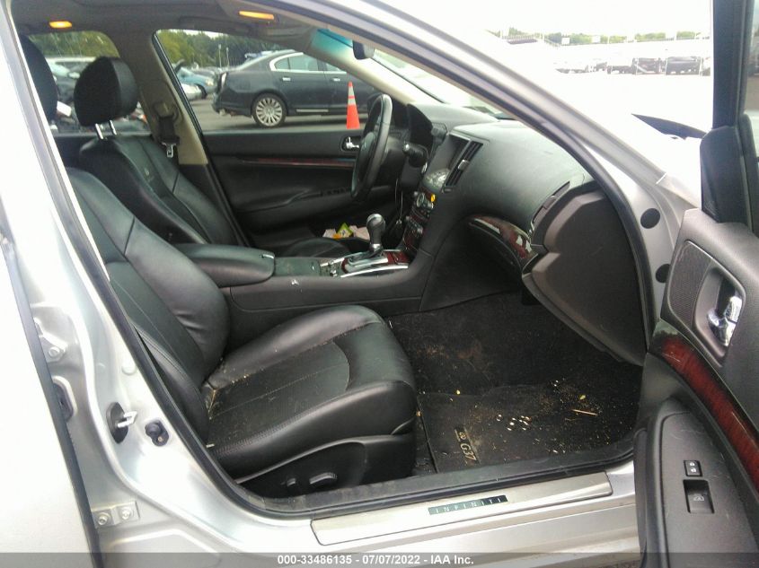 2013 INFINITI G37 SEDAN X JN1CV6AR7DM760250
