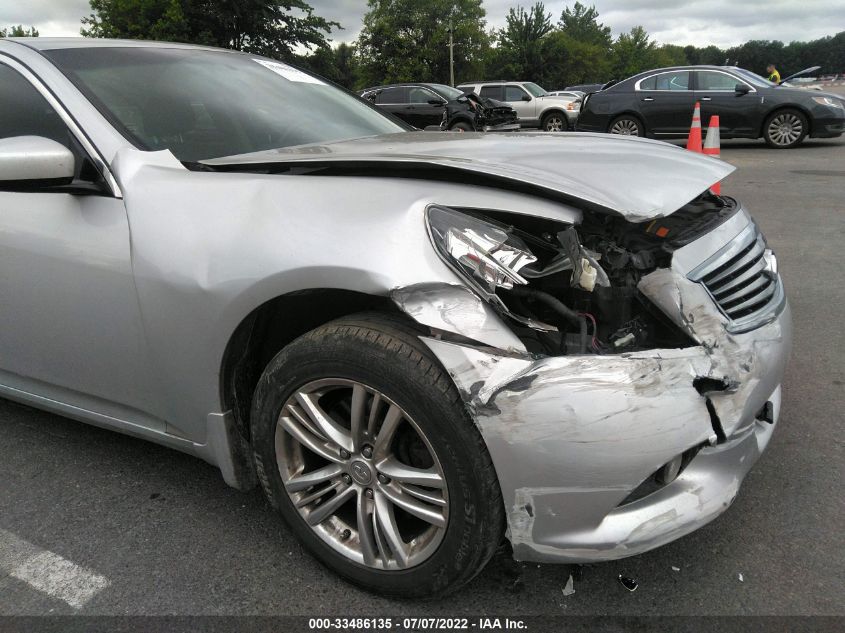 2013 INFINITI G37 SEDAN X JN1CV6AR7DM760250