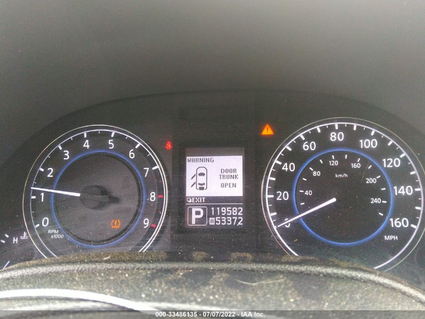 2013 INFINITI G37 SEDAN X JN1CV6AR7DM760250
